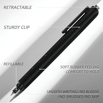 Kaco★ Kaco 36 Color Retractable Gel Ink Pens with Alphabet Number